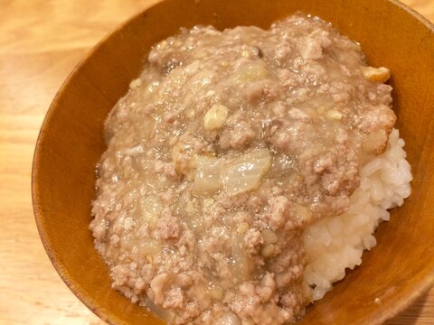 ハンバーグのタネが余ったら…幼児のアレンジ丼！